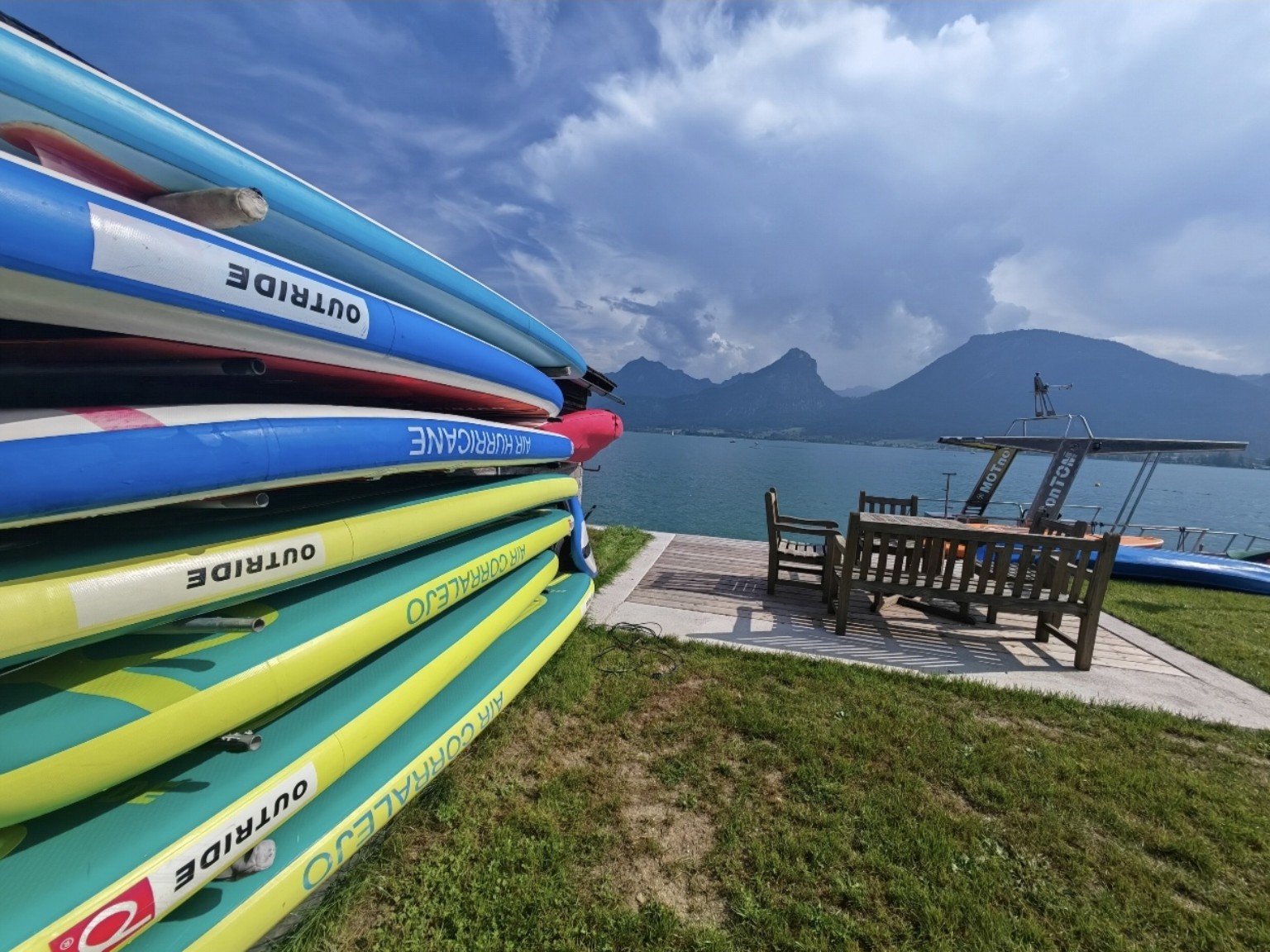 Kayak und Wolfgangsee